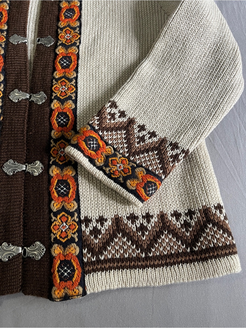 Nordstrikk Norwegian 100% Wool Cardigan β Made in Norway | Size S/M